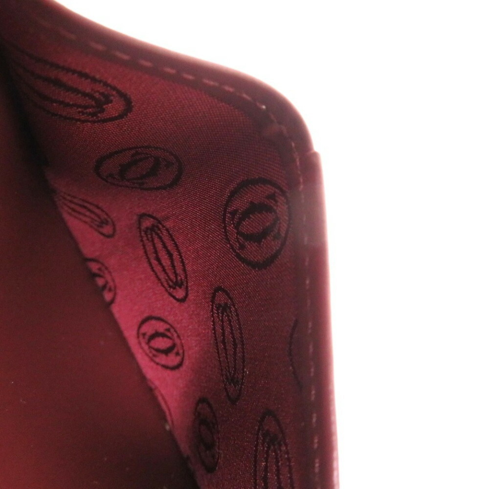 Like new Cartier Agenda Must Line Leather Bordeaux Red Planner Cover 0030CARTIER - Picture 8 of 9